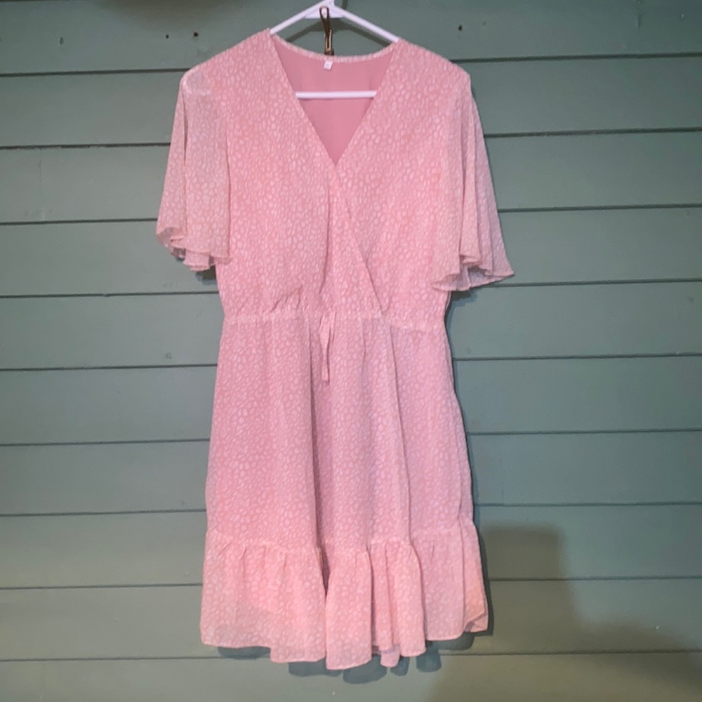 Pink dress